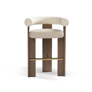 Wooden Barstool (serve)