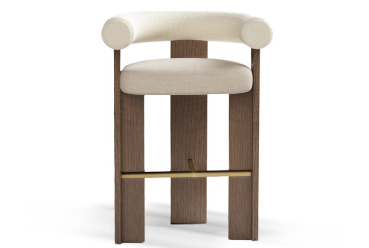 Wooden Barstool (serve)