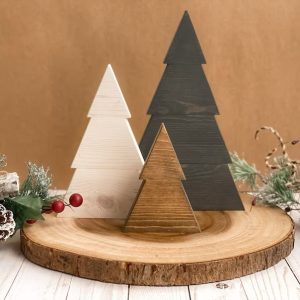 Wooden Christmas Tree (Feeling)