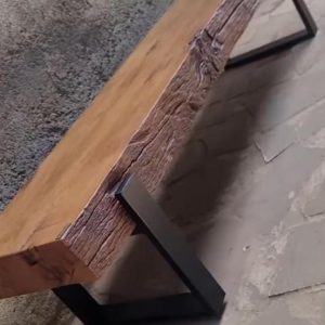 Wooden Rustic Bench