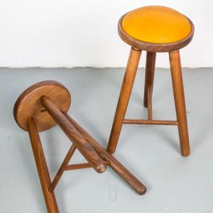 Wooden Barstool