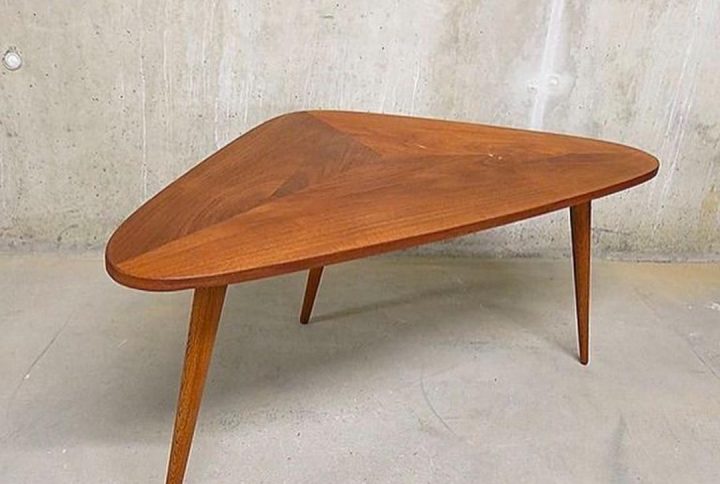 WOODEN CENTER TABLE